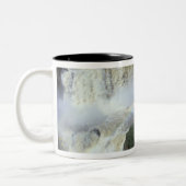 Afrika, Ethiopië, de Blauwe Nijlrivier, Cataract.  Tweekleurige Koffiemok (Links)