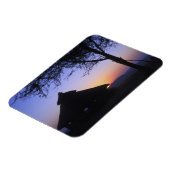 Afrika, Ethiopië, de Omo-rivierregio, zonsondergan Magneet (Linkerzijde)