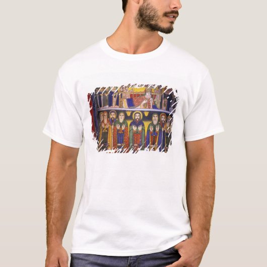 Afrika, Ethiopië. Kunstwerk met afbeeldingen van a T-shirt (Voorkant)