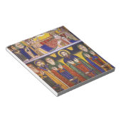 Afrika, Ethiopië. Kunstwerk waarin apostelen en Notitieblok (Schuin)