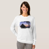 Afrika, Ethiopië, Omo rivier regio, Zonsondergang T-shirt (Voorkant volledig)