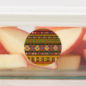 Afrika Etnisch Kunstpatroon Labels (Aangebracht)