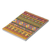 Afrika Etnisch Kunstpatroon Notitieblok (Linkerzijde)