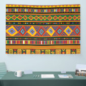 Afrika Etnisch Kunstpatroon Spandoek (Beurs)