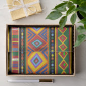 Afrika Etnisch Kunstpatroon Tissuepapier (Geschenk)