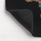 Afrika Flag Kente Cloth Black Pride African Americ Muismat (Hoek)