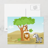 Afrika from my World animal series Briefkaart (Voorkant / Achterkant)