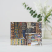 Afrika, Ghana, Accra. Accra Textile & Handicraft Briefkaart (Staand voorkant)