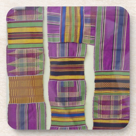 Afrika, Ghana, Accra. Nationaal Museum, beschouwd Bier Onderzetter (Voorkant)