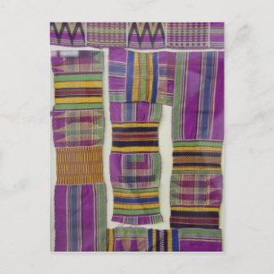 Afrika, Ghana, Accra. Nationaal Museum, beschouwd Briefkaart