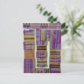 Afrika, Ghana, Accra. Nationaal Museum, beschouwd Briefkaart (Staand voorkant)