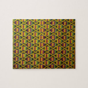 Afrika, Ghana, Accra. Nationaal Museum, beschouwd  Legpuzzel