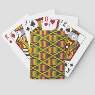 Afrika, Ghana, Accra. Nationaal Museum, beschouwd Pokerkaarten