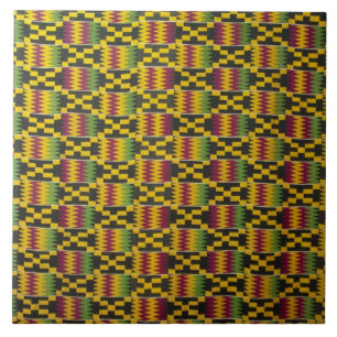 Afrika, Ghana, Accra. Nationaal Museum, beschouwd  Tegeltje