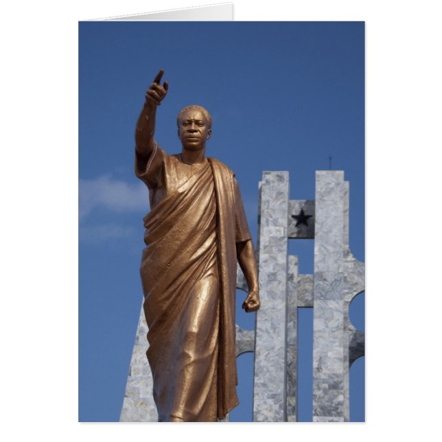 Afrika, Ghana, Accra. Nkrumah Mausoleum, finaal (Voorkant)