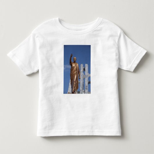 Afrika, Ghana, Accra. Nkrumah Mausoleum, laatste Kinder Shirts (Voorkant)