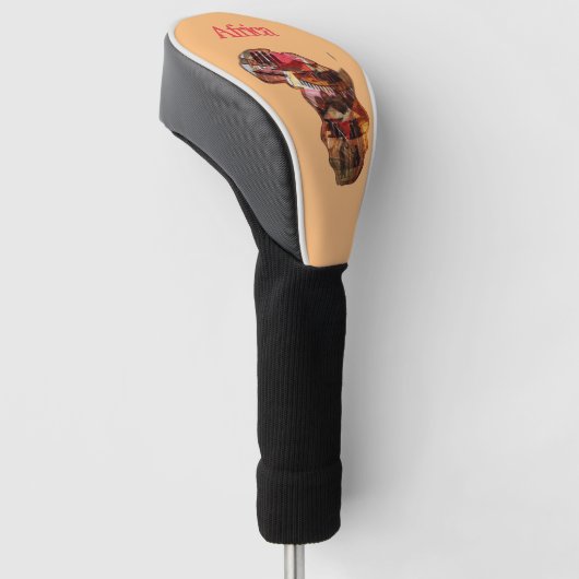 Afrika Golfheadcover (Schuin)