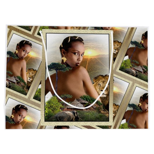 Afrika Groot Cadeauzakje (Achterkant)