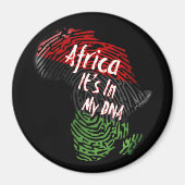 Afrika Het zit in mijn DNA Magneet (Voorkant)