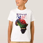 Afrika Hillary USA, om President sterker te maken T-shirt (Voorkant)