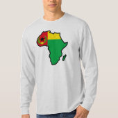 Afrika Historische Cabo Verde vlag T-shirt (Voorkant)