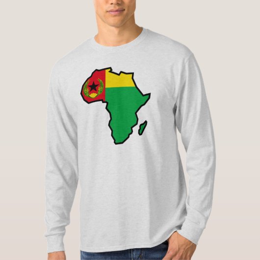 Afrika Historische Cabo Verde vlag T-shirt (Voorkant)
