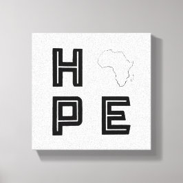 Afrika Hope Canvas Kunst