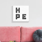 Afrika Hope Canvas Kunst (Insitu (Woonkamer))