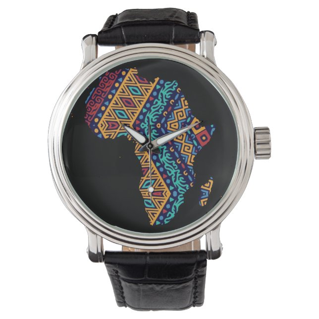 Afrika Horloge (Voorkant)