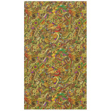 Afrika Illustratie Groot tafelkleed