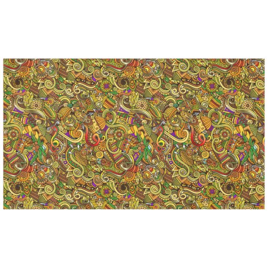 Afrika Illustratie Groot tafelkleed (Voorkant (Horizontaal))