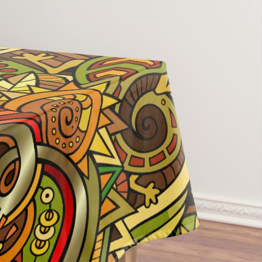 Afrika Illustratie Groot tafelkleed (Voorbeeld)