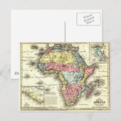 Afrika in 1867 briefkaart (Voorkant / Achterkant)