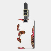 Afrika in Beweging: Kaleidoscoop Kaart Ontwerp Bagagelabel (Voorkant verticaal)