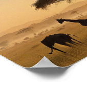 AFRIKA IN DE MIST POSTER (Hoek)