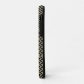 Afrika in goud – Afrocentrische prinseslogo Case-Mate iPhone Case (Achterkant/links)