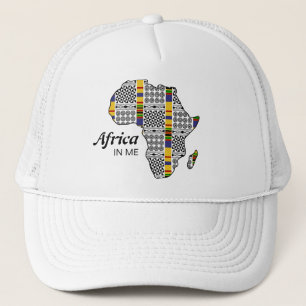 Afrika in ME Kente Adinkra Africa Trucker Hat Pet