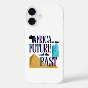 Afrika is de Toekomst & het Verleden iPhone / iP 16 Hoesje