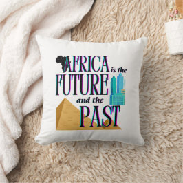 Afrika is de Toekomst & het Verleden | Kussen