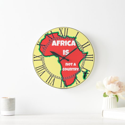 Afrika is geen land grote klok (Huis)