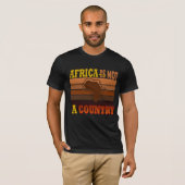 AFRIKA IS GEEN LAND T-SHIRT (Voorkant volledig)