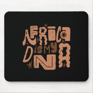 Afrika is mijn DNA Zwarte Geschiedenis Maand Manne Muismat