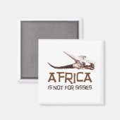Afrika is niet voor zussen: Afrikaanse Springbok s Magneet (Voorkant / Achterkant)