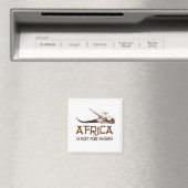 Afrika is niet voor zussen: Afrikaanse Springbok s Magneet (Insitu (Vaatwasser))