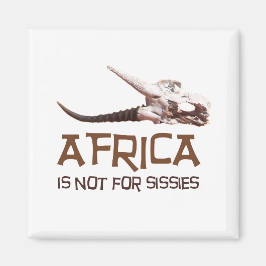Afrika is niet voor zussen: Afrikaanse Springbok s Magneet (Voorkant)