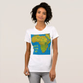 AFRIKA IS ONS LAND T-SHIRT (Voorkant volledig)