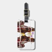 Afrika is waar ik Liefde vond Bagagelabel (Voorkant verticaal)