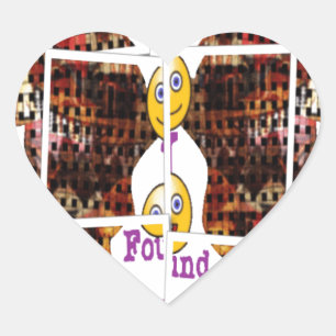 Afrika is waar ik Liefde vond Hart Sticker