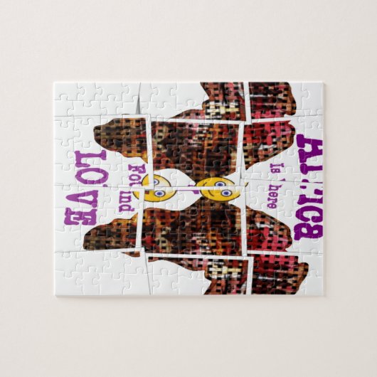 Afrika is waar ik Liefde vond Legpuzzel (Horizontaal)