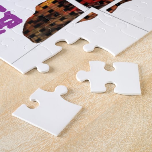 Afrika is waar ik Liefde vond Legpuzzel (Zijkant)